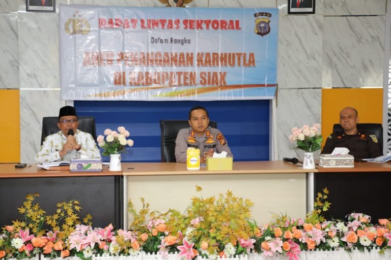 Untuk Mencegah Karhutla, Sekda Arfan: “Kerjasama dan Koordinasi Yang Baik Semua Pihak Sangat Diperlukan”.