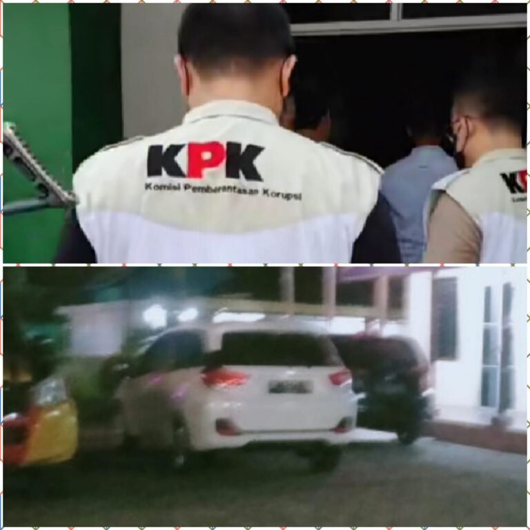 Pasca OTT KPK, Kantor BPKAD Meranti Di Geledah KPK Hingga Larut Malam