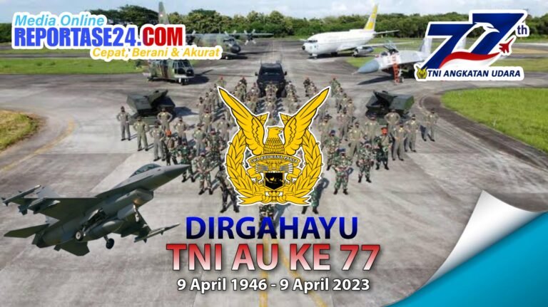 Iklan HUT TNI AU KE 77 Tahun 2023