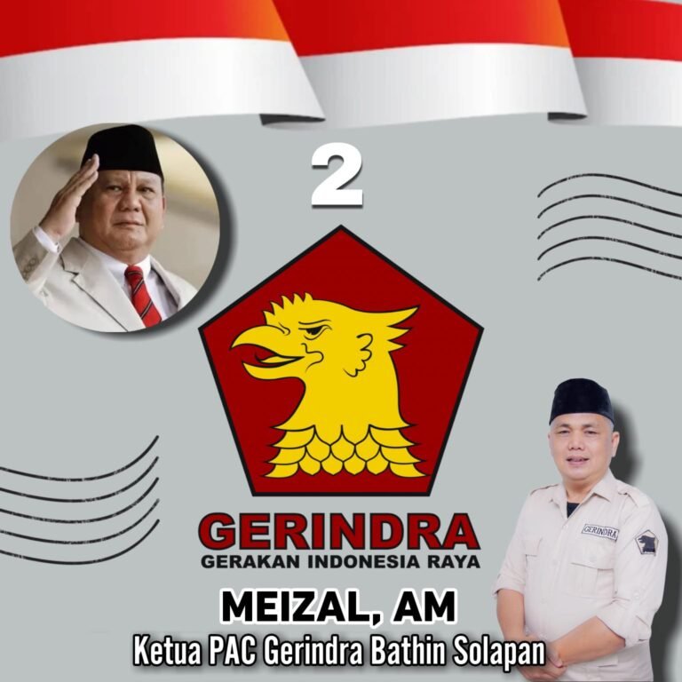 Ketua PAC Gerindra Bathin Solapan : Kita Siapkan Kader Terbaik