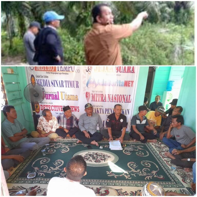 Tak Patuhi Putusan Mahkamah Agung, Diduga Cukong Mafia Tanah Kelola Lahan Warga, Puluhan Masyarakat Langkai Beri Kuasa Kepada LSM Forkorindo Siak