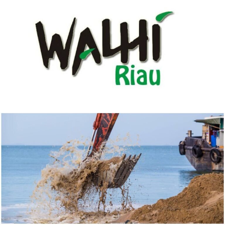 WALHI Riau Apresiasi Pemberhentian Kegiatan Tambang Pasir Laut di Pulau Rupat oleh KKP, Even Sembiring Minta: Gubernur Riau Harus Cabut IUP PT Logomas Utama
