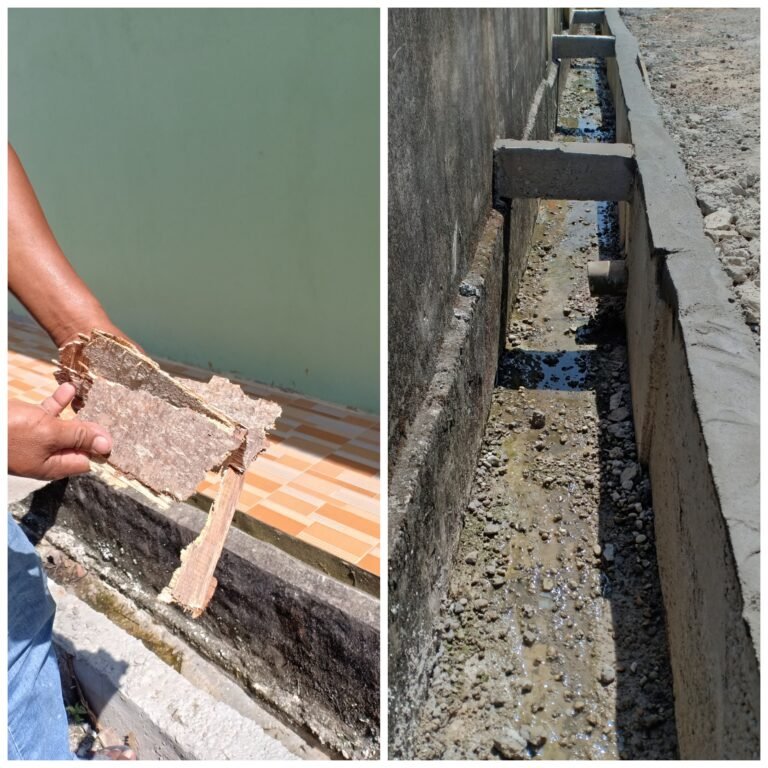 Diduga Mal Untuk Proyek Drainase Gang Damai Gunakan Papan Bekas, Kok Bisa?