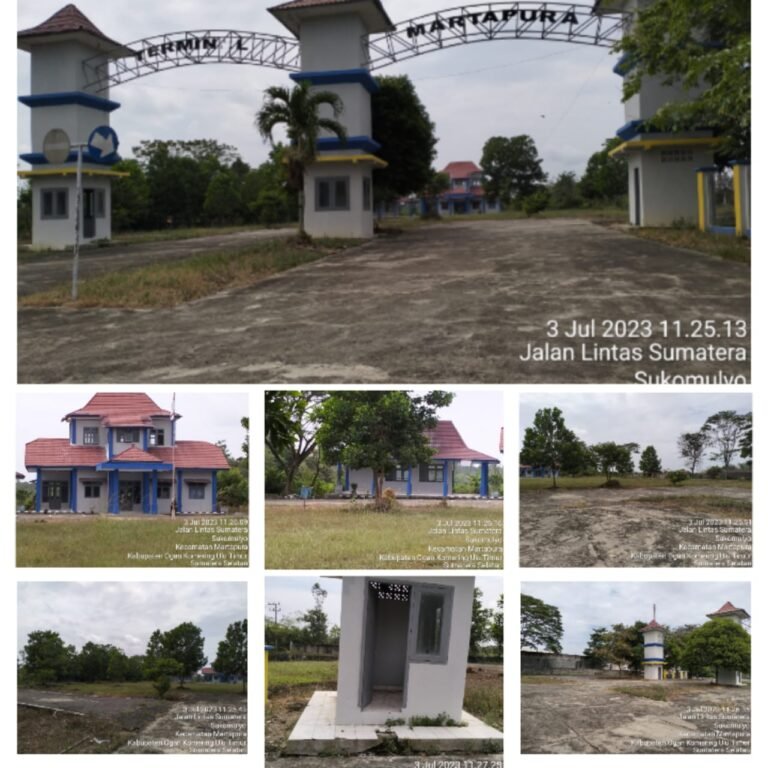 Bangunan Terminal Martapura Mangkrak, Ketua LSM Forkorindo OKU Timur: Sangat di Sayangkan Sekali Tidak di Manfaatkan dan Akan Menyurati DPRD