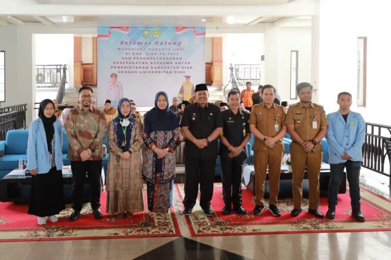 1.299 Mahasiswa UNRI Kukerta di Kabupaten Siak, Akan Tempatkan 131 Kampung dan Kelurahan