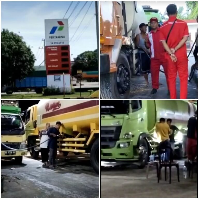 Diduga Kebal Hukum, SPBU: 14 2936112 Jl. Lintas Timur Kel. Pangkalan Kasai Inhu, Diduga Langgar Prosedur Penyaluran BBM Bersubsidi