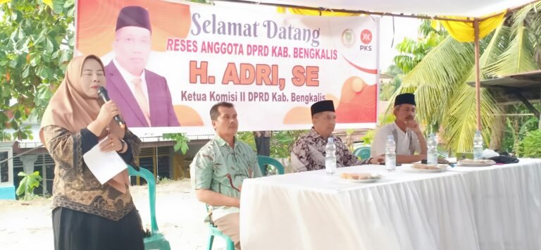 H. Adri, S.E Serap Aspirasi Warga Jalan Imam Bonjol