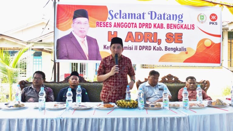 Ini Isi Reses H. Adri S.E di Jalan Perluasan Talang Mandi