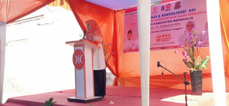 PKS Bengkalis Gelar Acara Apel Siaga Dan SosPer Hj. Mira Roza