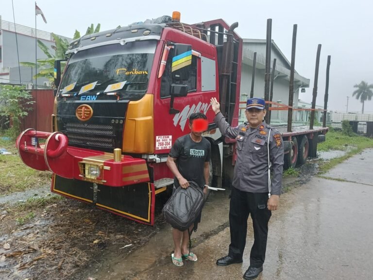Sebabkan 2 Korban Meninggal, Pelaku Tabrak Lari Sopir Truk PT.CSM Berhasil di Ciduk
