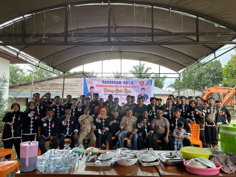 Perkuat Silaturahmi, Perguruan IKS PI Kera Sakti Cabang Siak Gelar Rakercab di Belading Sabak Auh
