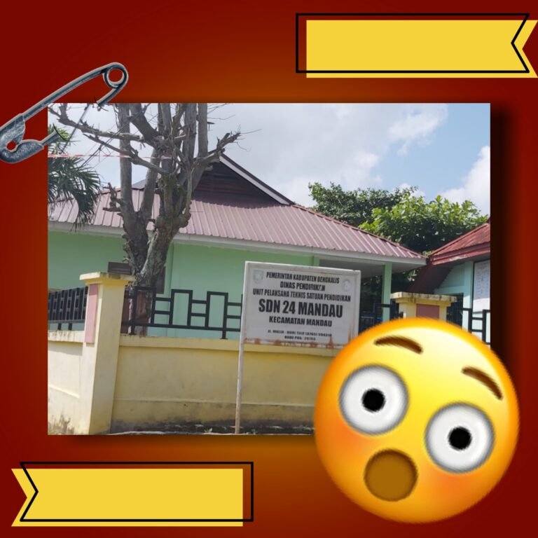 Alahmak…SDN 24 Mandau Minim Prestasi, Ternyata Ini Masalahnya!!!