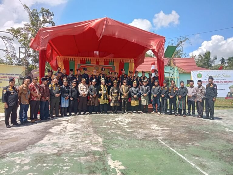 Walau Sakit, Anggota DPC LLMB Kabupaten Siak Antusias Hadiri Pelantikan Pengurus DPD, DPC dan PAC Kabupaten Meranti