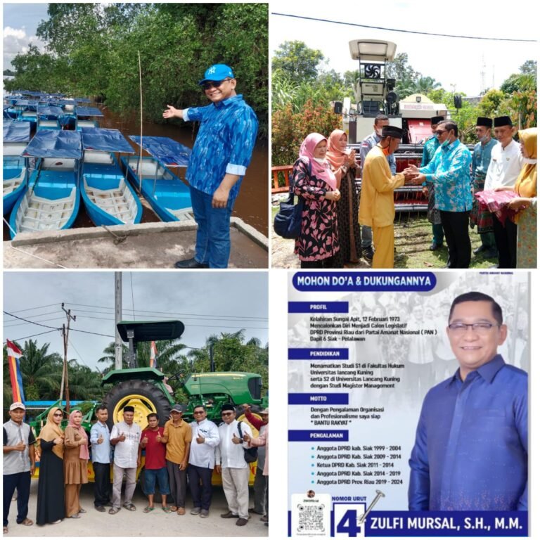 Zulfi Mursal,SH,MM Berikan Bukti, Melalui Dana Pokir Salurkan Bantuan Infrastruktur di Berbagai Kecamatan Kabupaten Siak