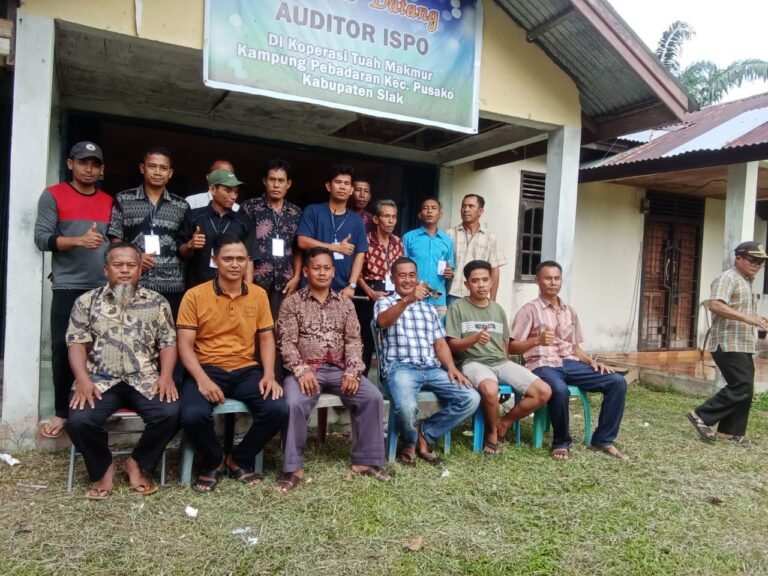 M.Thoyib Terpilih Sebagai Ketua Koperasi Tuah Abadi Makmur (TAMA) Kampung Pebadaran yang Baru