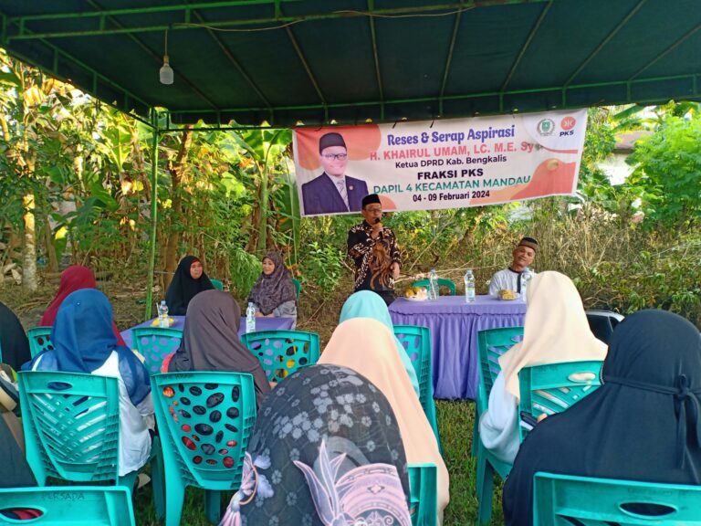 H. Khairul Umam Gelar Reses di Jalan Persada