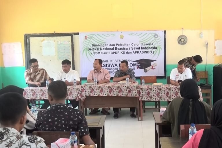 Fix, Tahun 2024 Ini Jumlah Kuota Penerimaan Peserta Beasiswa SDM Sawit BPDP-KS