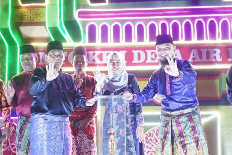 Dibuka Oleh Camat Bathin Solapan, Begini Momen MTQ Tingkat I Desa Air Kulim