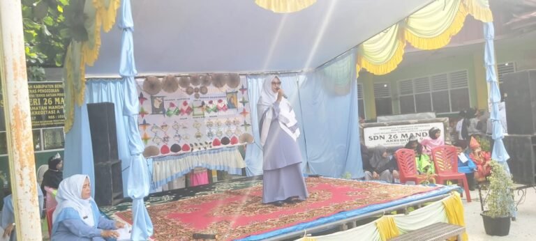 SDN 26 Mandau Gelar Karya Siswa-siswi, Begini Kemeriahannya