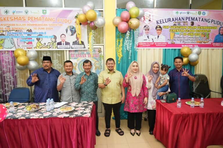 Bulan Penimbangan Serentak di Kecamatan Mandau, Camat Sampaikan Ini