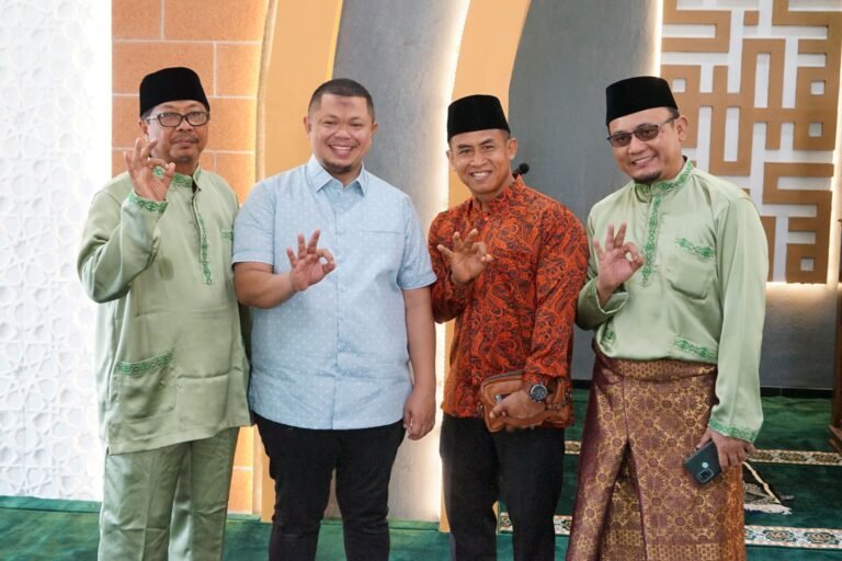 Camat Mandau Resmikan Masjid Al-Fahruddin Jalan Stadion Kelurahan Air Jamban