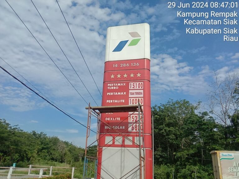 Diduga Langgar Prosedur, SPBU 14.286.136 Siak, Diduga Bebas Jual BBM Solar dan Pertalit Dengan Modus Mobil L300 Tangki Mini Modifikasi