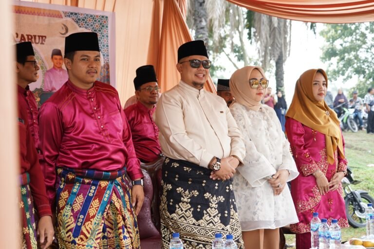 Berlangsung Meriah, Pawai Pembukaan MTQ Kelurahan Pematang Pudu Dipadati Warga