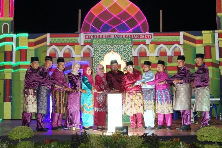 Buka MTQ Ke 5 Gajah Sakti, Berlangsung Meriah