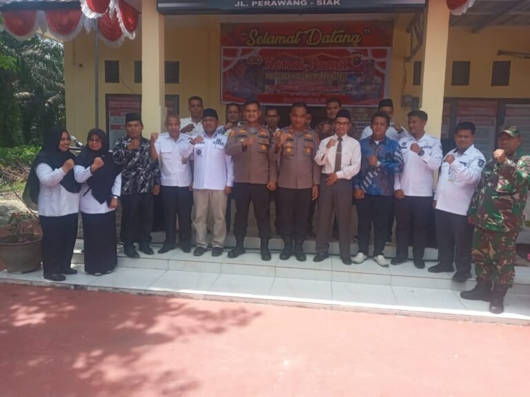Berlangsung Khidmat, Kenal Pamit Kapolsek Sungai Mandau yang Lama ke Penjabat yang Baru