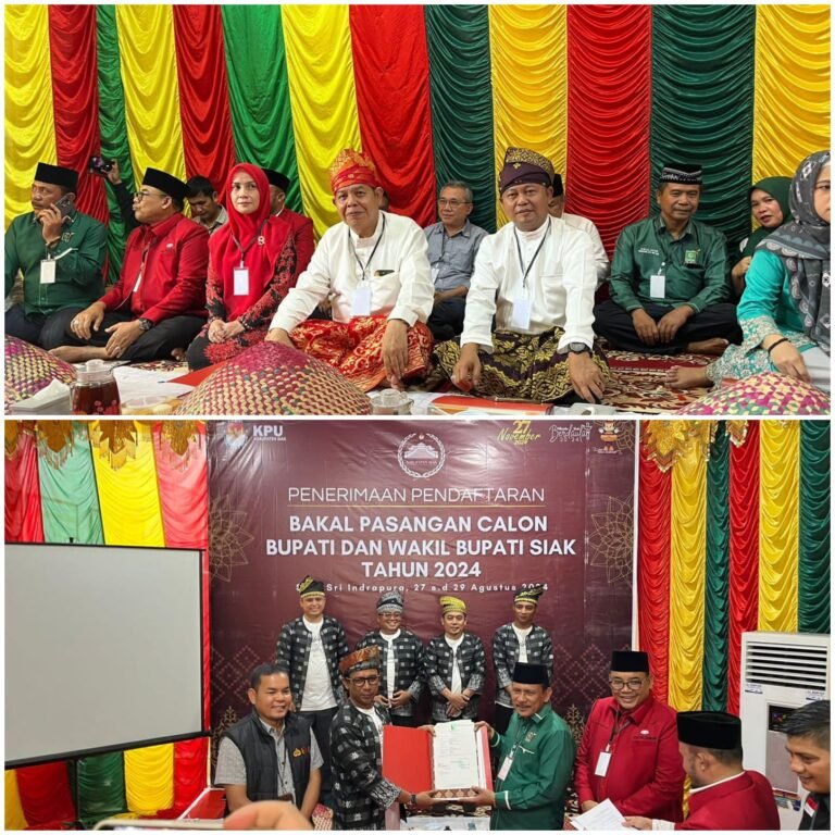 Daftar ke KPU Siak, ISO di Prediksi Menang, Dukungan Berbagai Pihak Berdatangan