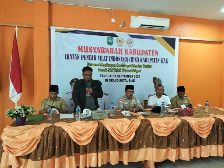 Irwan Pryatna Terpilih Lagi Sebagai Ketua IPSI Kabupaten Siak Periode 2024-2028