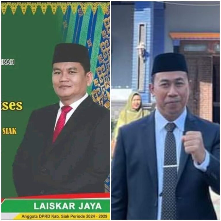 Laiskar Jaya (Oni) dan Sujarwo, Pendekar IKS PI Kera Sakti yang Dilantik Sebagai Anggota DPRD Siak Periode 2024 – 2029