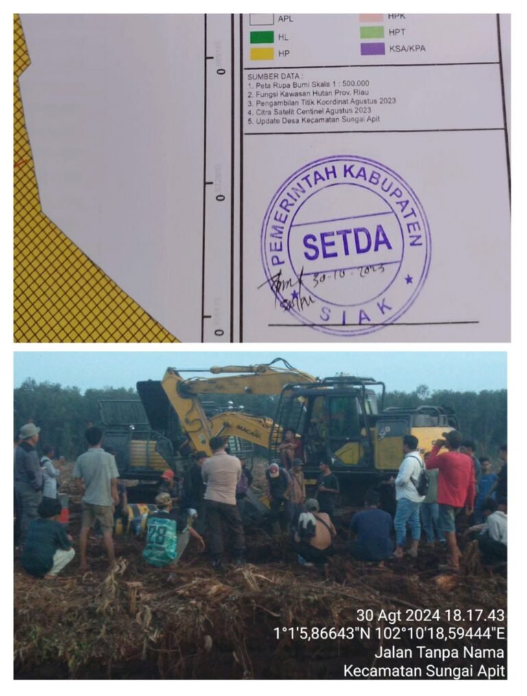 Diduga Z Kabag Adwil Pertanahan Siak, Punca Timbulkan Konflik di Lahan TORA, PT. PAM dan Koperasi BBJ Kuasai Lahan Masyarakat