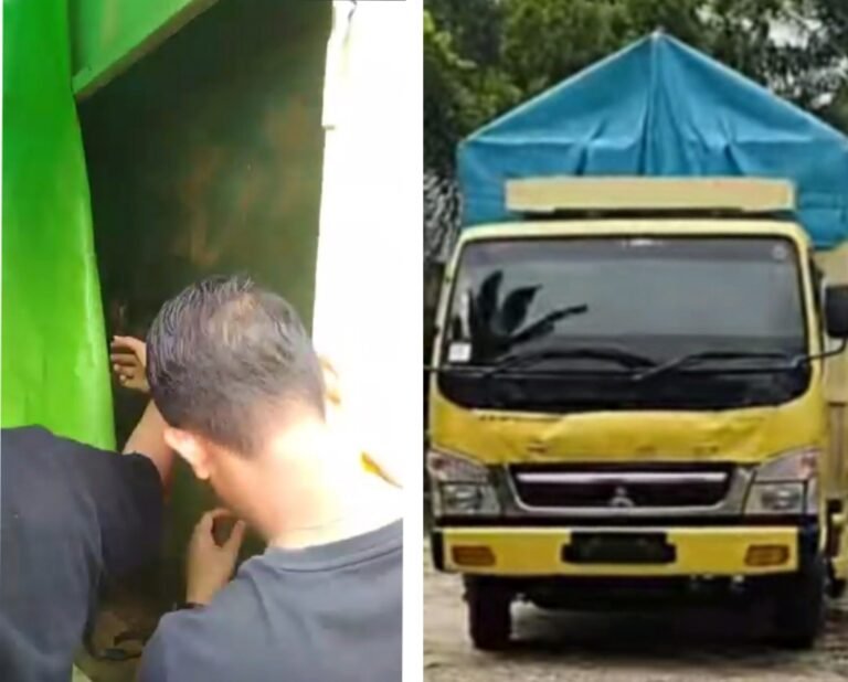 Lapor Pak Kapolres, Mobil Truck Bermuatan 12 Ton Diduga Berisi Minyak BBM dari Jambi, Ditahan Polsek Koto Gasib