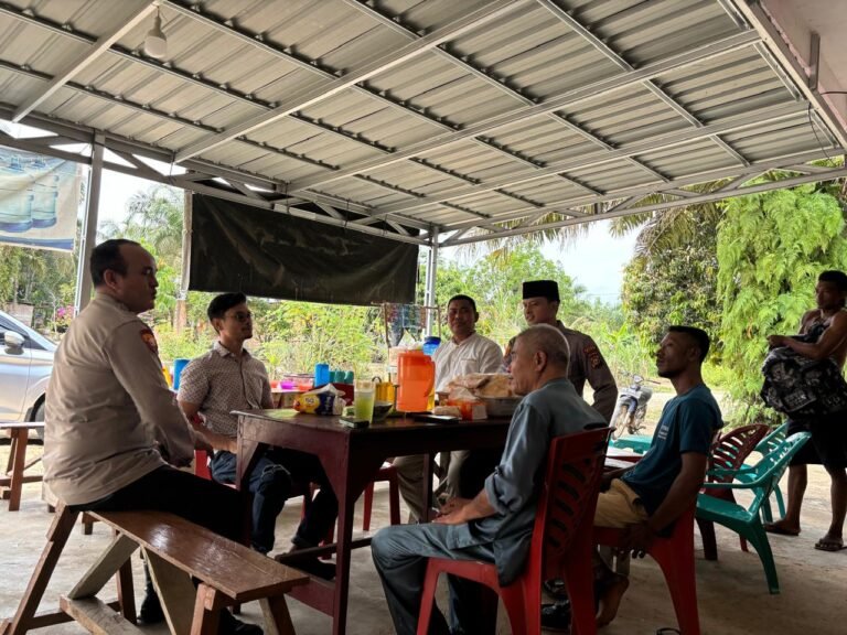 Cooling System Polsek Sungai Mandau Bersama Camat, Silaturahmi Kamtibmas untuk Pilkada Serentak 2024