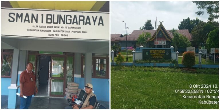Mengaku Punya Saudara di Polda Riau, Kepsek SMAN 1 Bungaraya Tak Mau di Temui LSM dan Awak Media terkait Klarifikasi Data dan Kegiatan