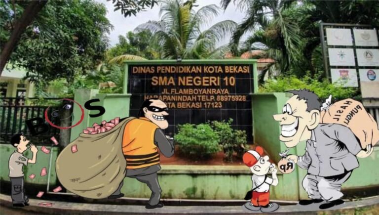 Kepala SMAN 10 Bekasi di Duga Tidak Transparan Penggunaan BOS Reguler dan BOPD