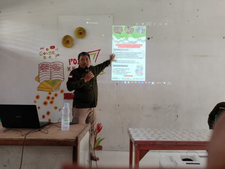 Lanjut Sosialisasi Beasiswa SDM Sawit BPDP-KS Tahun 2025 di SMAN 3 Pinggir Desa Serai Wangi
