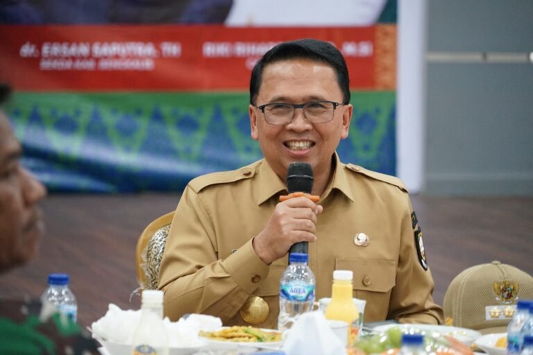 Kunjungan Silaturahmi dan Rapat Koordinasi PJS Bupati Bengkalis di Kecamatan Mandau, Ini Sambutan Camat Mandau