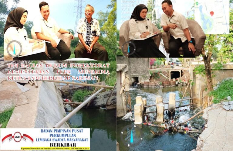Lsm Berkibar Desak Irjen PU Usut Dugaan KKN di BBWS Ciliwung Cisadane