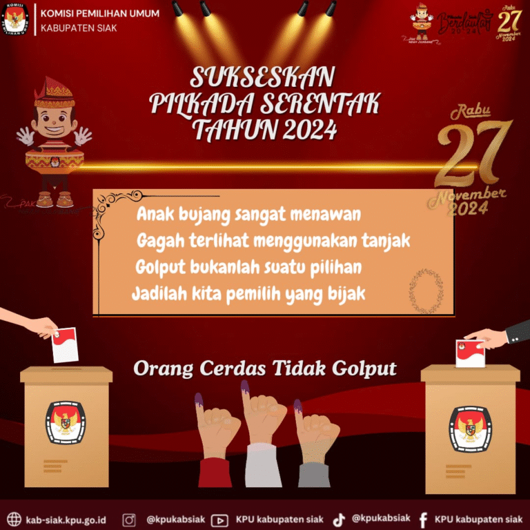 Mari Sukseskan Pilkada Serentak Tahun 2024