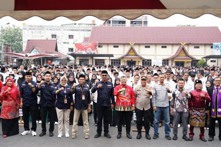 Sebanyak 2100 KPPS se-Kecamatan Mandau Tahun 2024 Dilantik