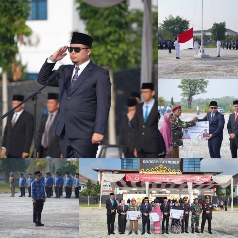 PJ Sekda Mesuji Wahyu Pimpin Upacara Hari Pahlawan Ke-79 Tahun 2024