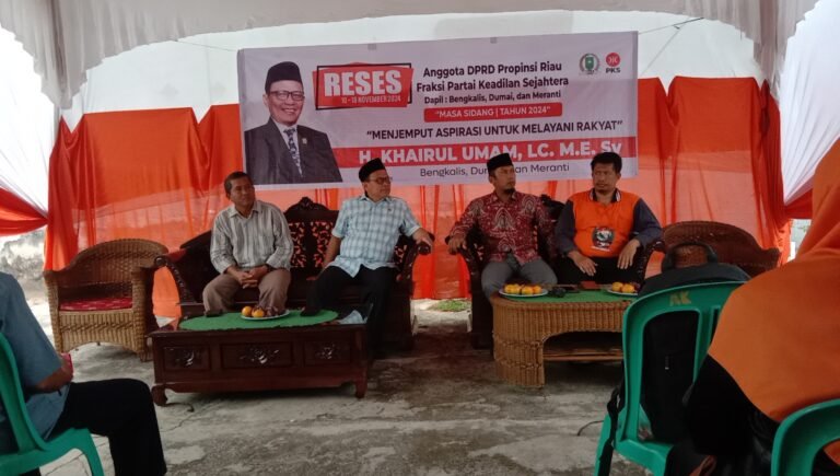 Ratusan Warga Hadiri Reses Khairul Umam di Kelurahan Gajah Sakti