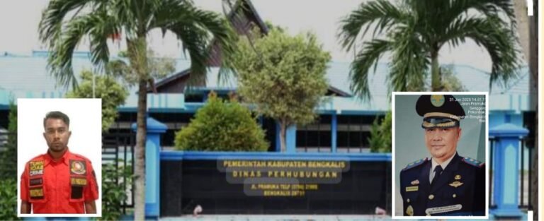 Forkorindo Akan Laporkan Dinas Perhubungan Bengkalis ke Polda Riau, Terkait Temuan Pengadaan Beberapa Ptoyek