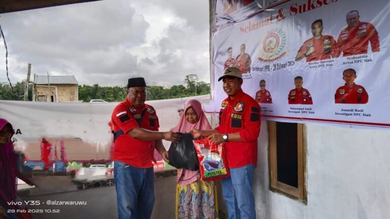 HUT LSM Forkorindo Ke-27, Pengurus DPC Forkorindo Kabupaten Siak Santuni Anak Yatim dan Warga Lansia