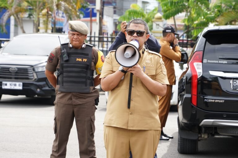 PKL di Pasar Mandau Ditertibkan, Ini Lho Sebabnya
