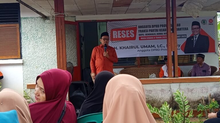 Di Kelurahan Titian Antui, H. Khairul Umam Sampaikan Resesnya