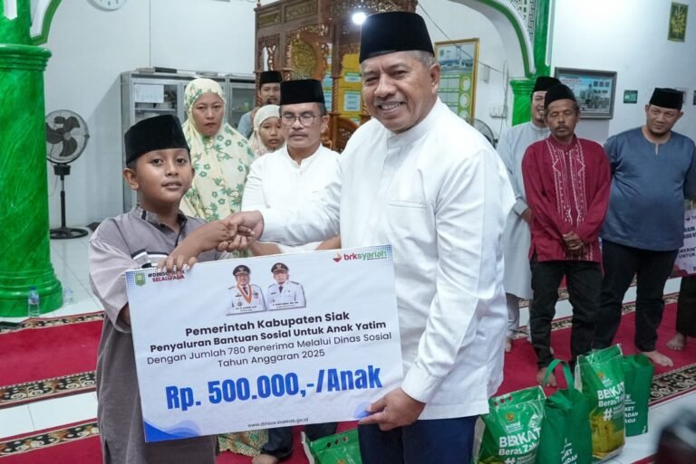 Safari Ramadhan di Dusun Pusaka, Alfedri Ajak Masyarakat Berzakat