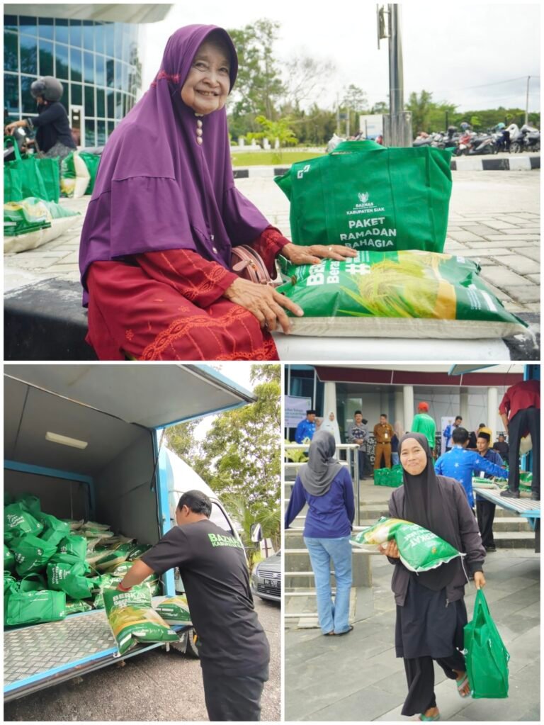 BAZNAS Siak Menunda Kegiatan GEMAR Siak Berzakat dan Pendistribusian Pola Konsumtif Tahap I 2025 di Kecamatan Bungaraya